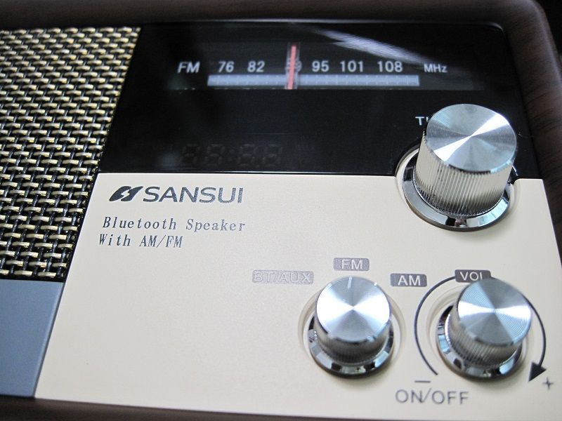 レトロデザインのラジオスピーカー「SANSUI MSR-1」を試す！ | あそぶログ！